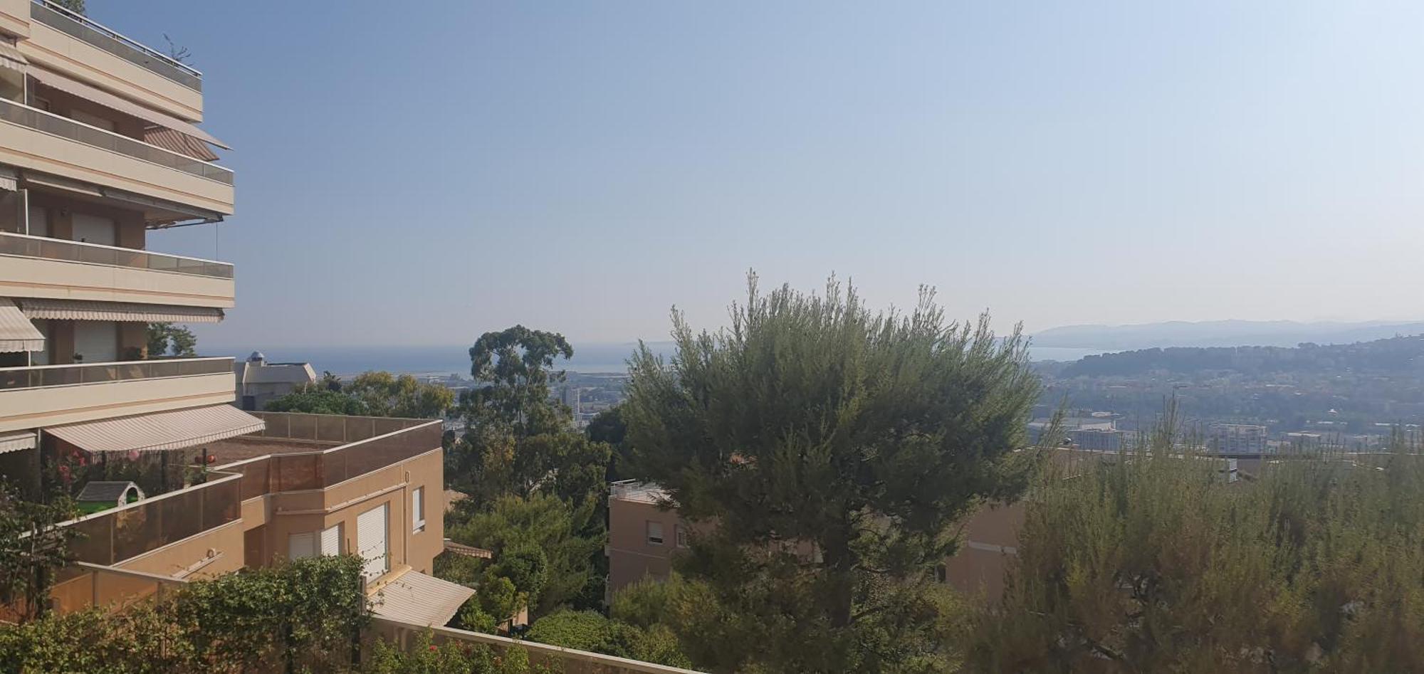 2 Pieces Avec Piscine Et Vue Mer Et Climatisation * Nizza