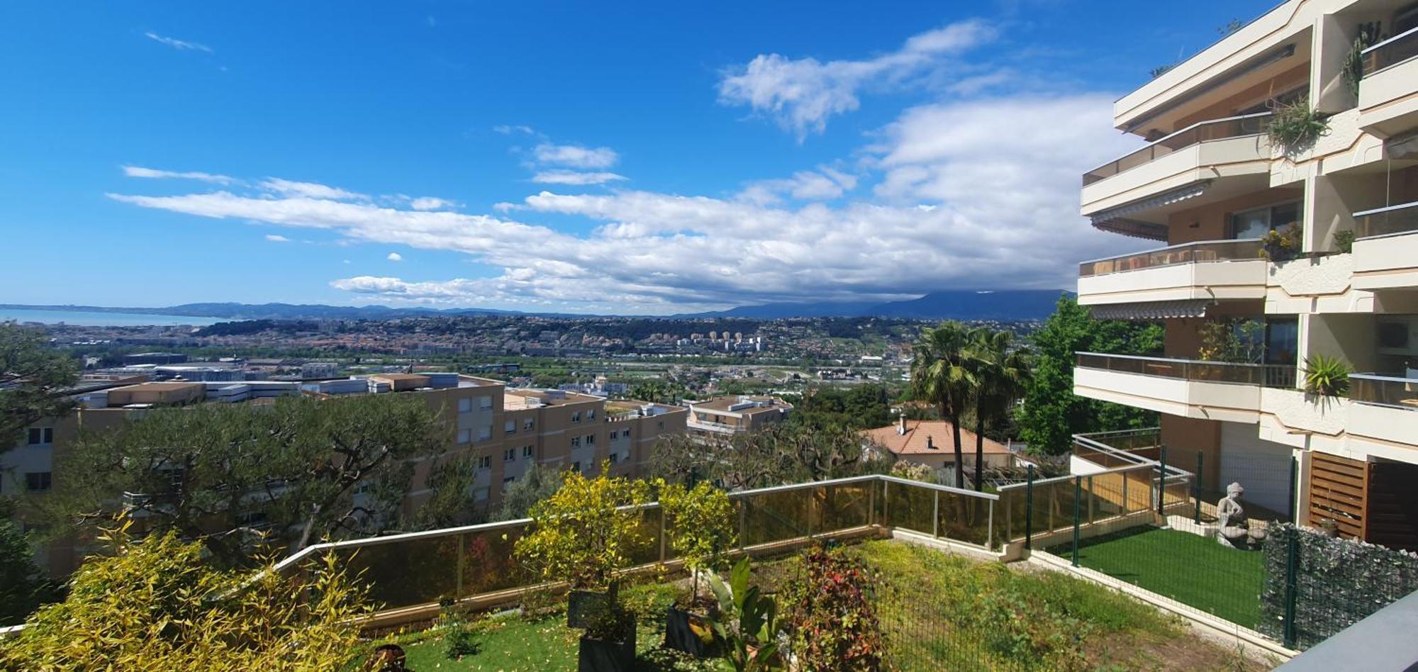 2 Pieces Avec Piscine Et Vue Mer Et Climatisation Nizza